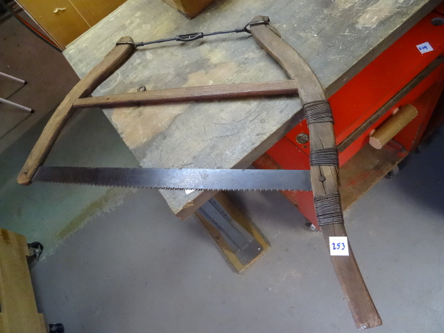 lot 253 image: Vintage Buck Saw