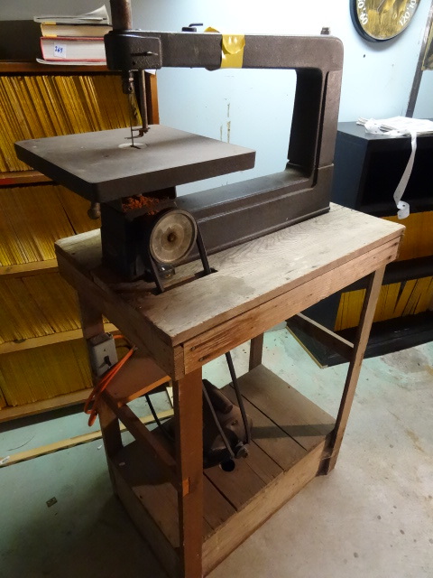 lot 267 image: Craftsman Scroll Saw 103.23150