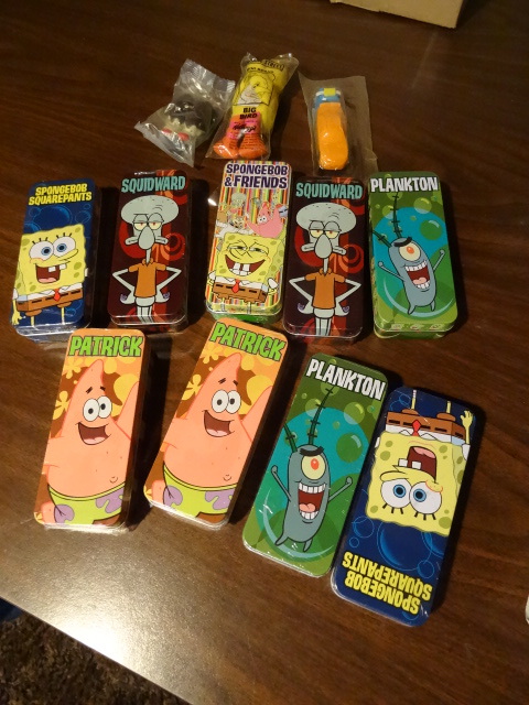 lot 301 image: Sponge Bob Collectible,