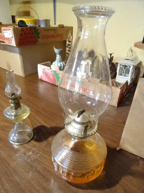 lot 310 image: 2 Kerosene Lanterns Vintage