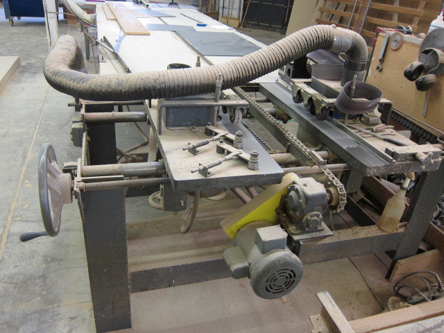 lot 9 image: Double Spindle Shaper