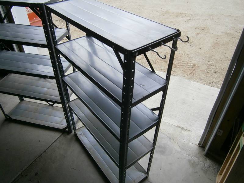 lot 23 image: Steel Shelves