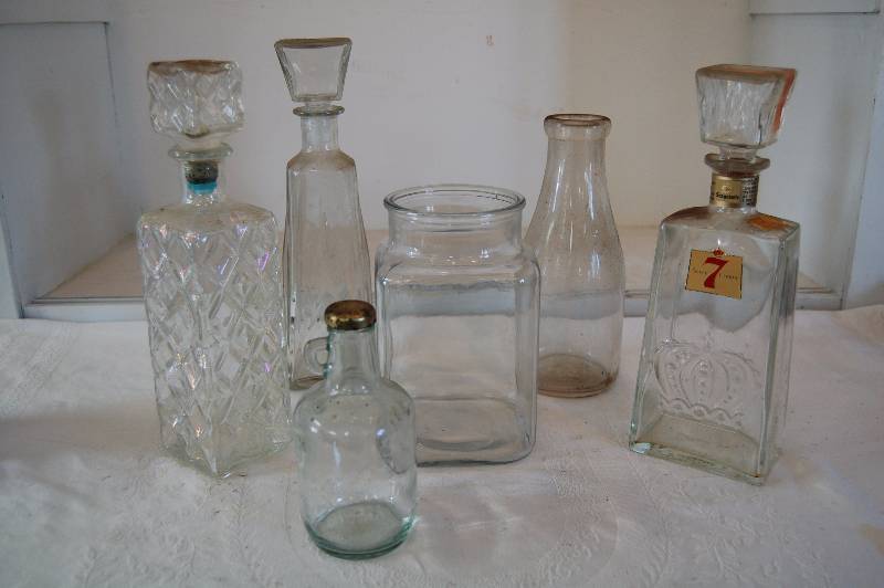 lot 46 image: Assorted Glass Bottles