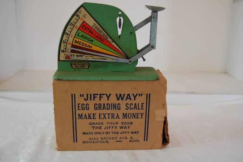 lot 53 image: Egg Grading Scale