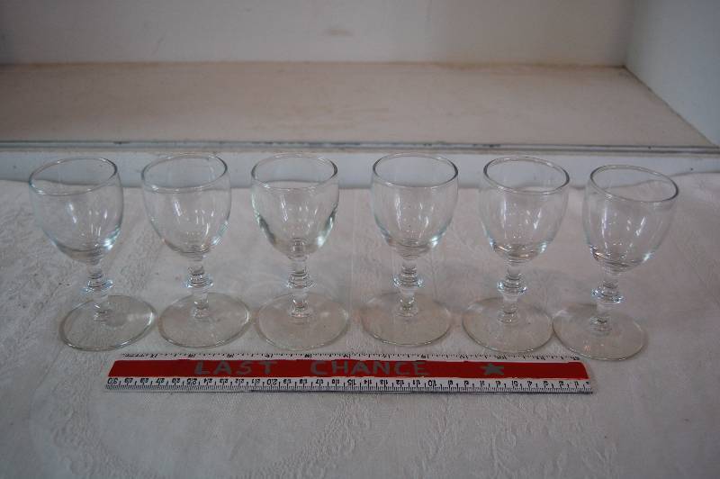 lot 126 image: More Glass Goblets