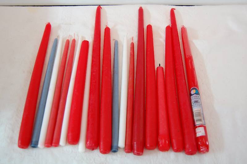 lot 158 image: Tapered Candles