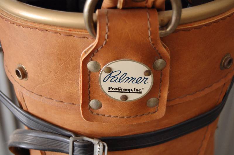 lot 306 image: Golf Clubs and Bag on Wheels