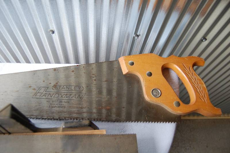 lot 254 image: Saws and Square