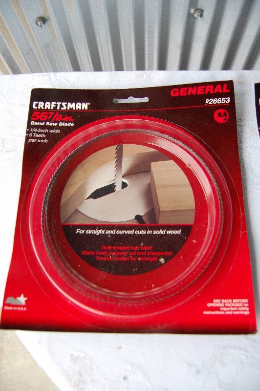 lot 256 image: Band  Saw Blades