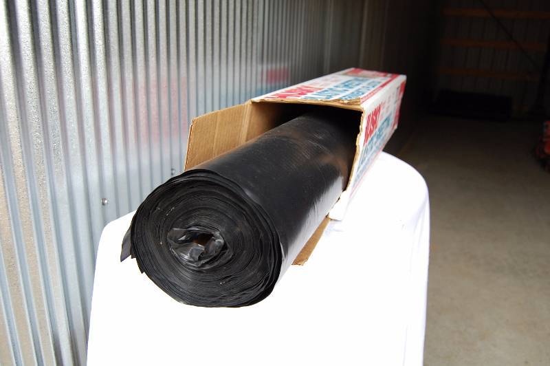 lot 266 image: Partial Roll of Plastic Sheeting