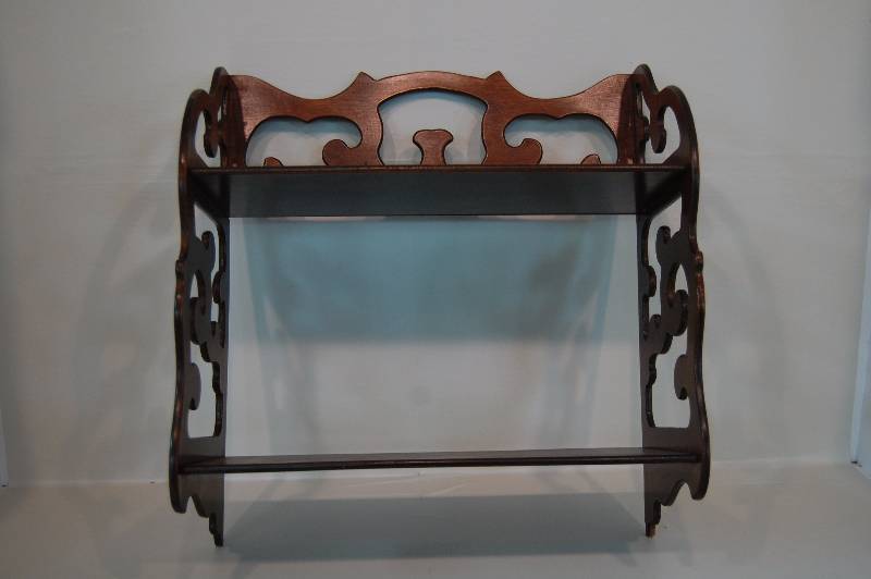 lot 180 image: Decorative Wooden Shelf