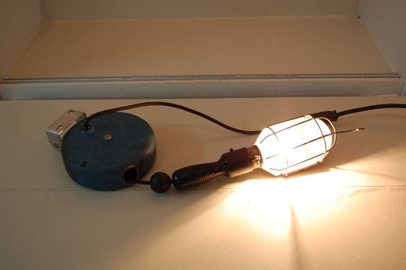 lot 187 image: Hanging Mechanics Light