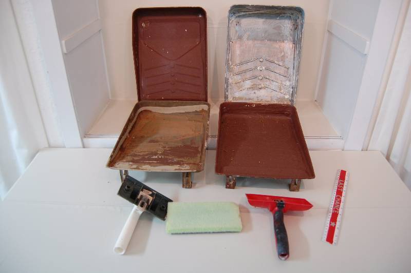 lot 193 image: Paint Trays and Edging Tools