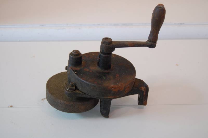 lot 196 image: Vintage Grinding Stone