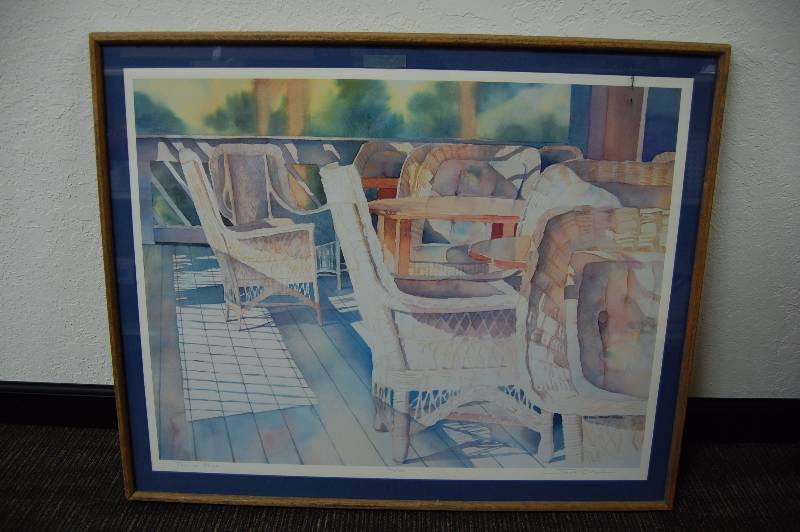 lot 213 image: Framed Art