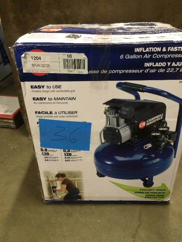 Campbell Hausfeld 6 Gal Air Compressor