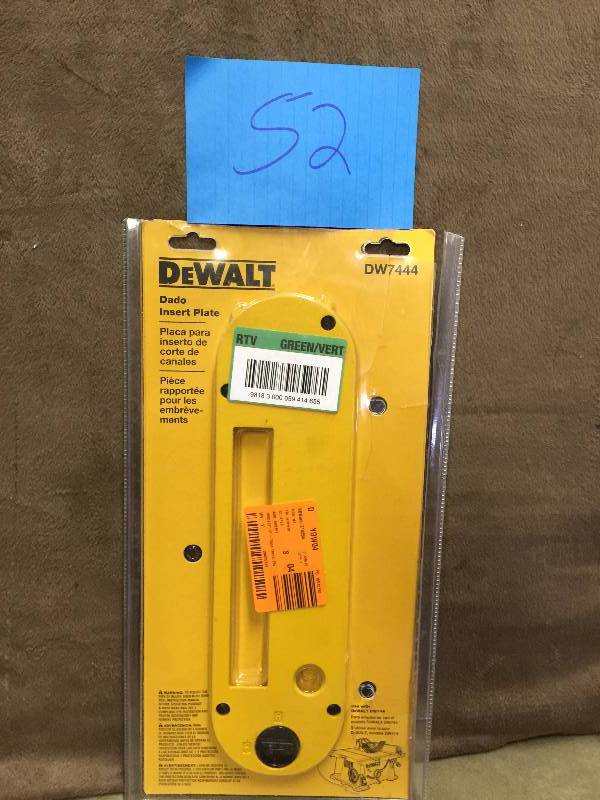 Dewalt Dade Insert Plate DW7444