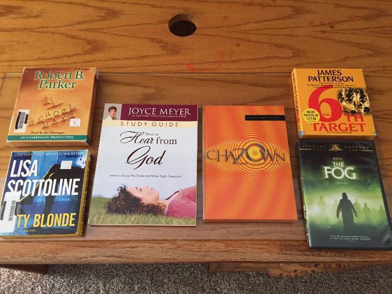 lot 46 image: Audio & Paper Books