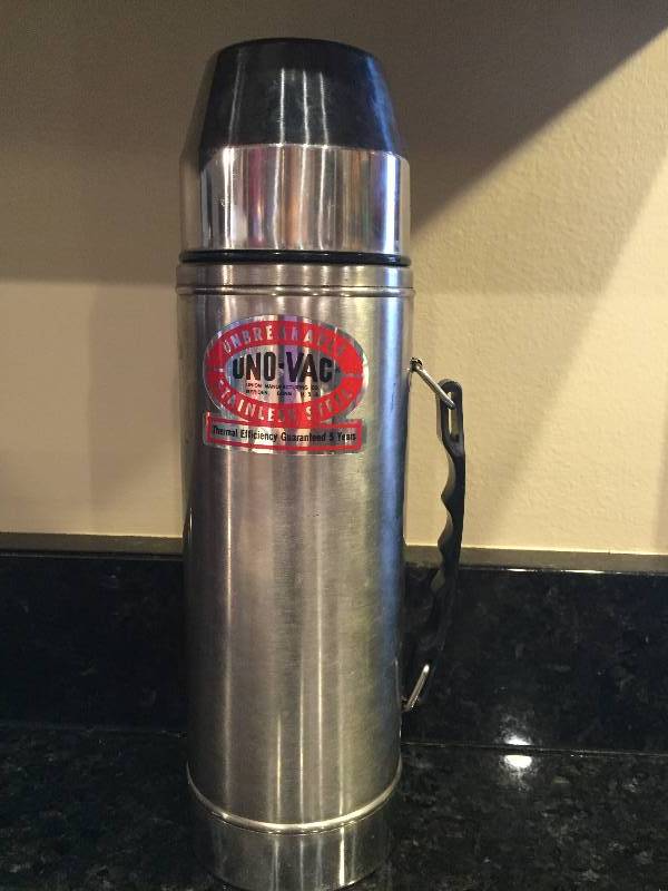 lot 81 image: Uno-Vac Stainless Steel Thermos