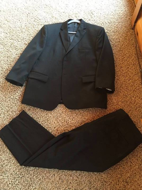 lot 108 image: Mens Black Suit