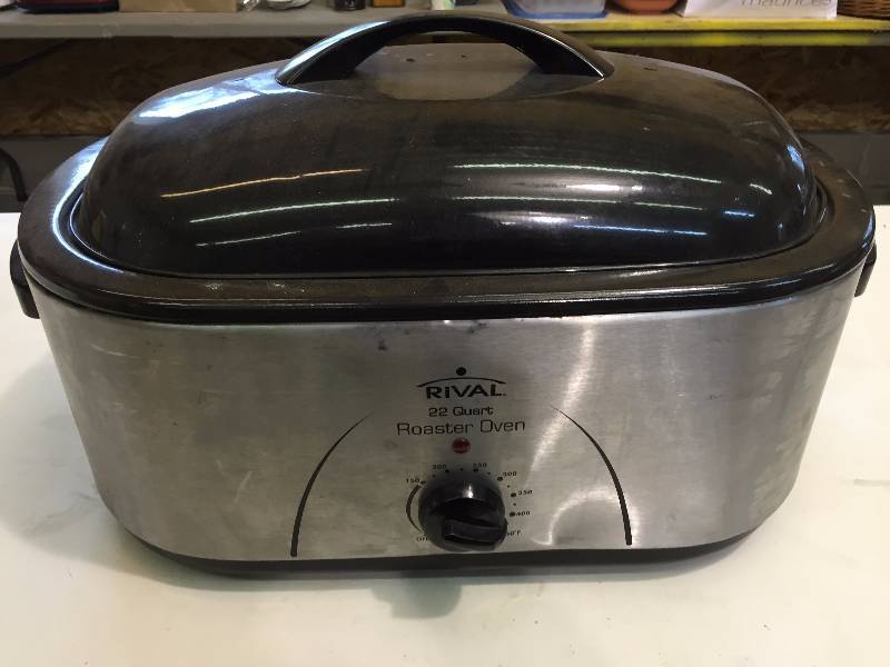 Rival 22 Quart Electric Roaster ENCORE MOVING TO TEXAS!! EVERYTHING