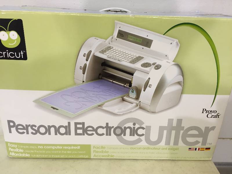 lot 144 image: Cricut Personal Electronic Cutter