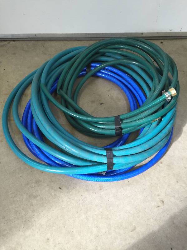 lot 216 image: Lot of Garden Hoses