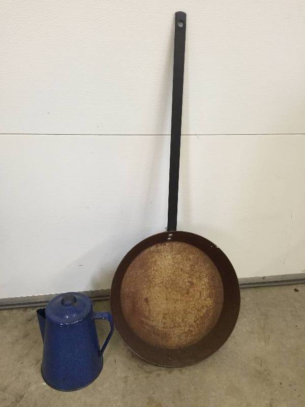 lot 240 image: Camping Pan and Coffee Pot