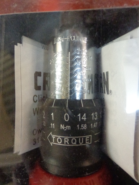 Craftsman Torque wrench