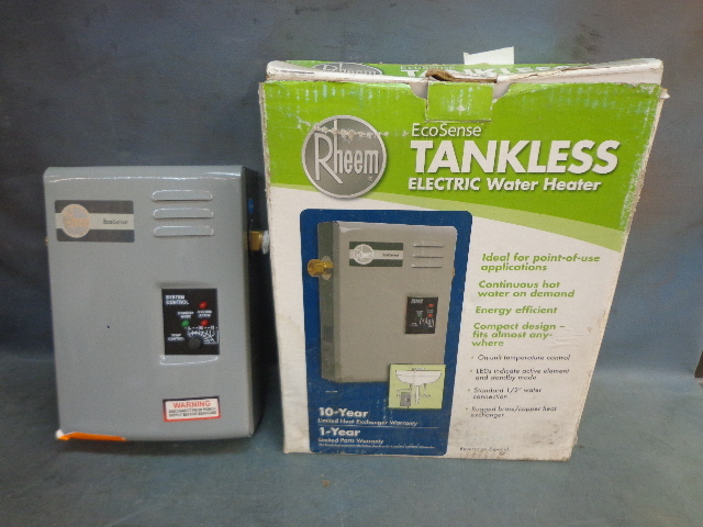 Rheem tankless water heater