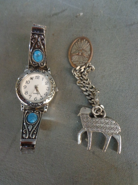 Ladies watch and Pendents