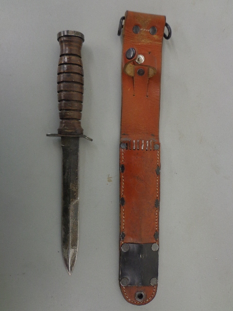 Marine Corp Knife and Sheath