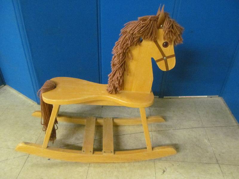 lot 7 image: rocking horse