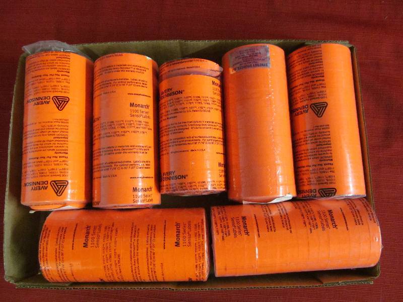 lot 99 image: Monarch Labels