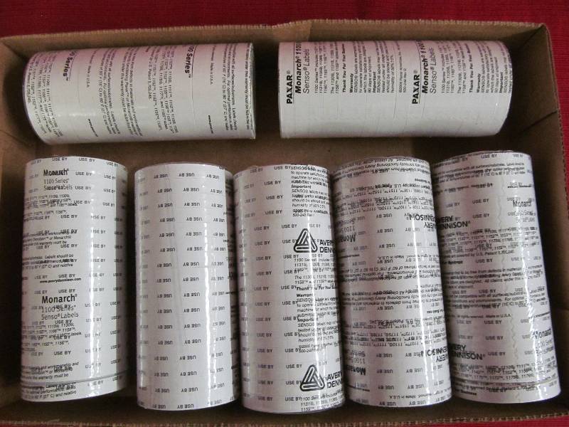 lot 102 image: Monarch Labels