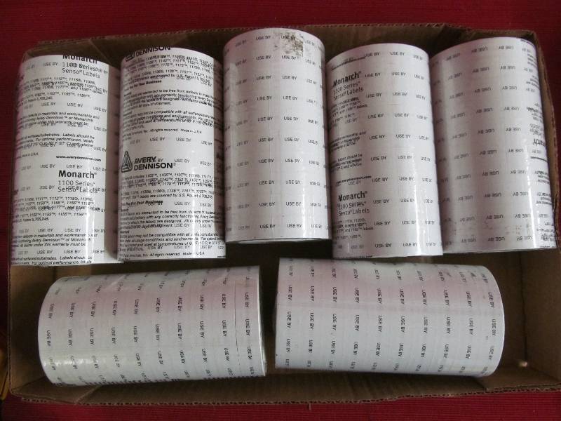 lot 114 image: Monarch Labels