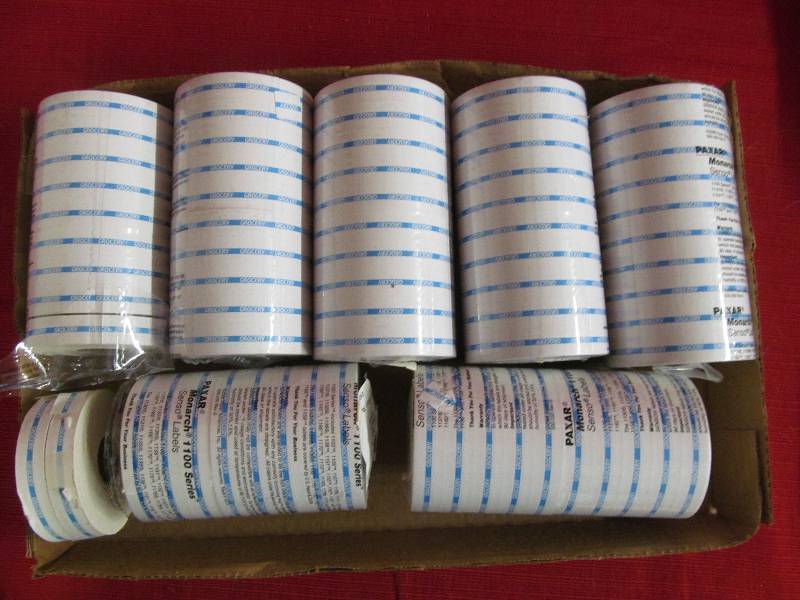 lot 123 image: Monarch Labels