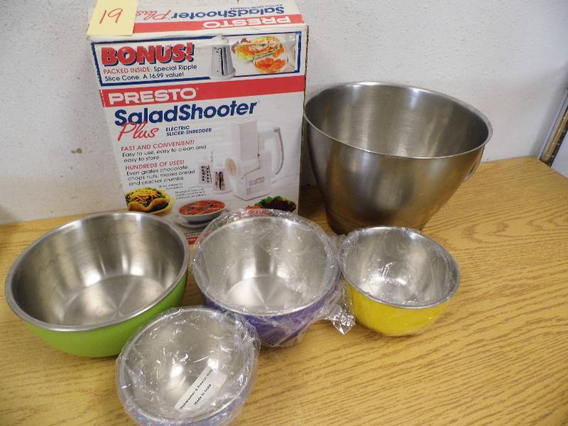 Salad Shooter Plus - Bowls