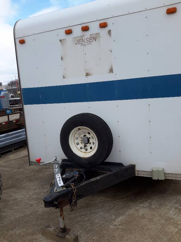 lot 7 image: Jensen Job Site Trailer
