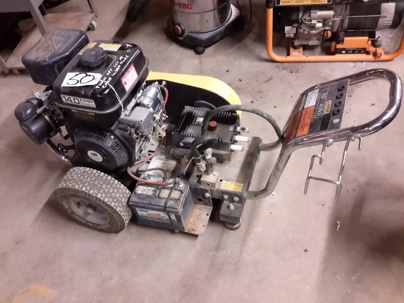 lot 50 image: LANDA, PG 4-3500, EX40, 14.0 Gas powered Power washer,