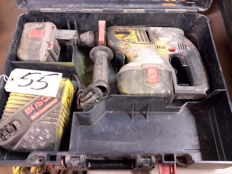 lot 55 image: Bosch, 24 V Hammer Drill