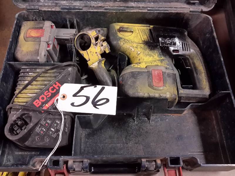 lot 56 image: Bosch, 24 V Hammer Drill