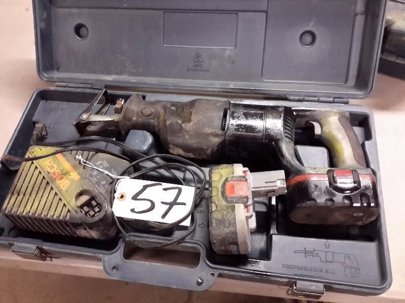 lot 57 image: Bosch, 24V Cordless Reciprocating Saw