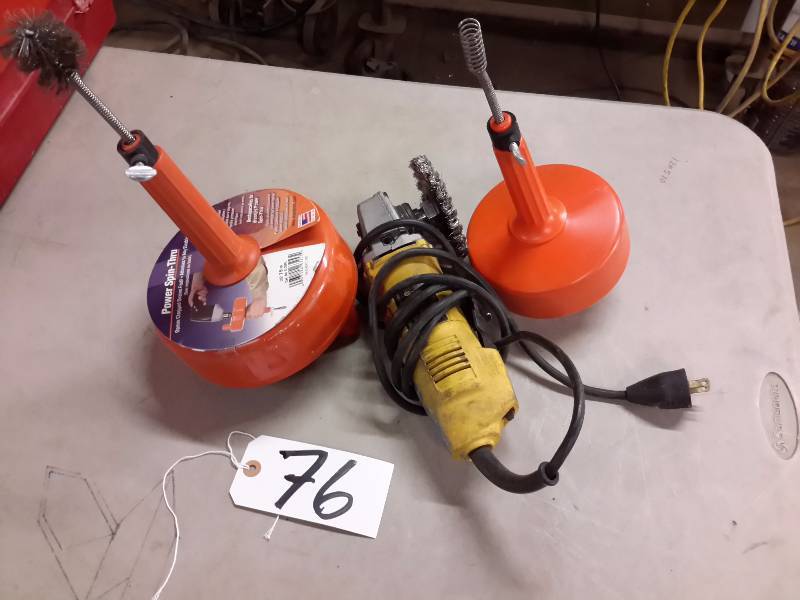 lot 76 image: Power Spin Thrus  1, 4in Grinder