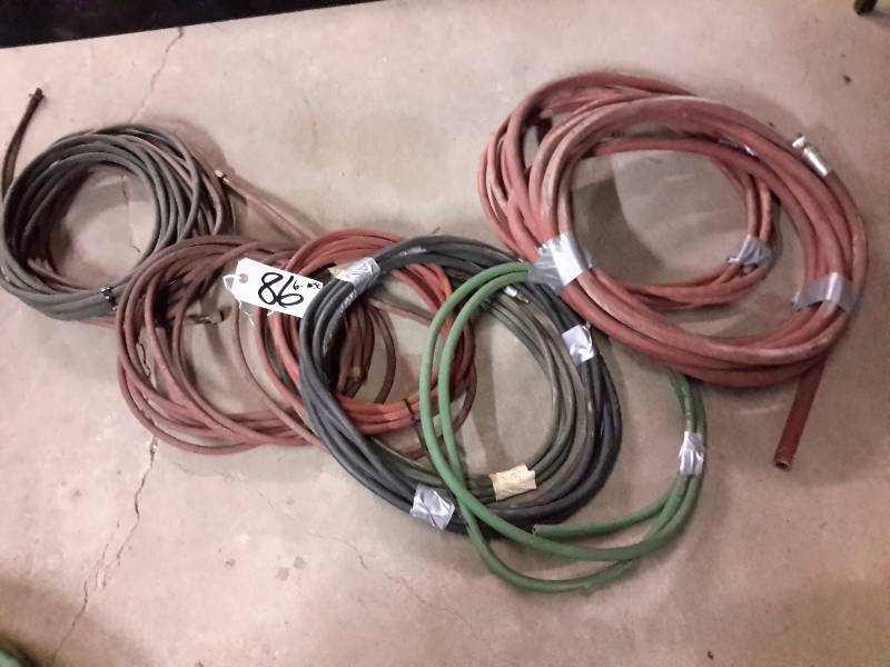 lot 86 image: 6, Misc. hoses.. Some Air, some just hose
