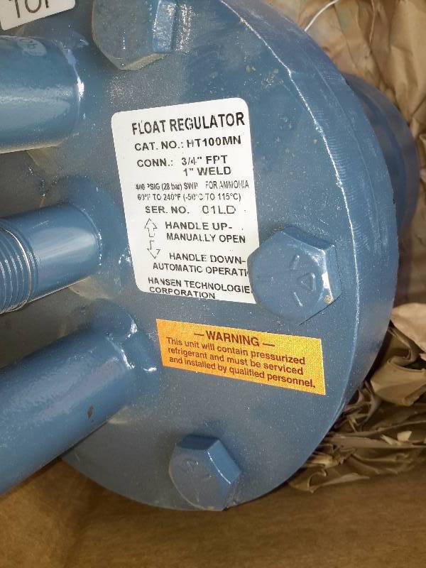 lot 319 image: Float REgulator