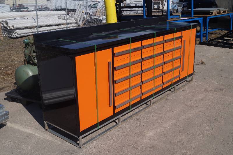 Large Steel Work Bench