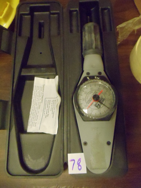 lot 78 image: 14 drive inch pound torque wrench