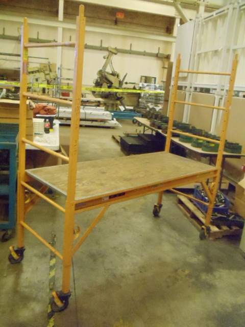 lot 84 image: Baker scaffolding section