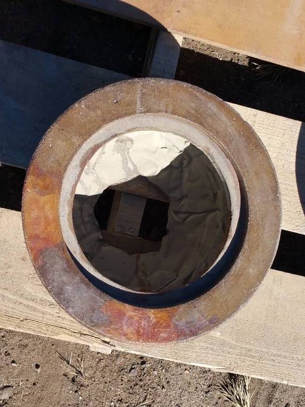 Multi-Colored Dyed Polished Concrete Planter Bowl